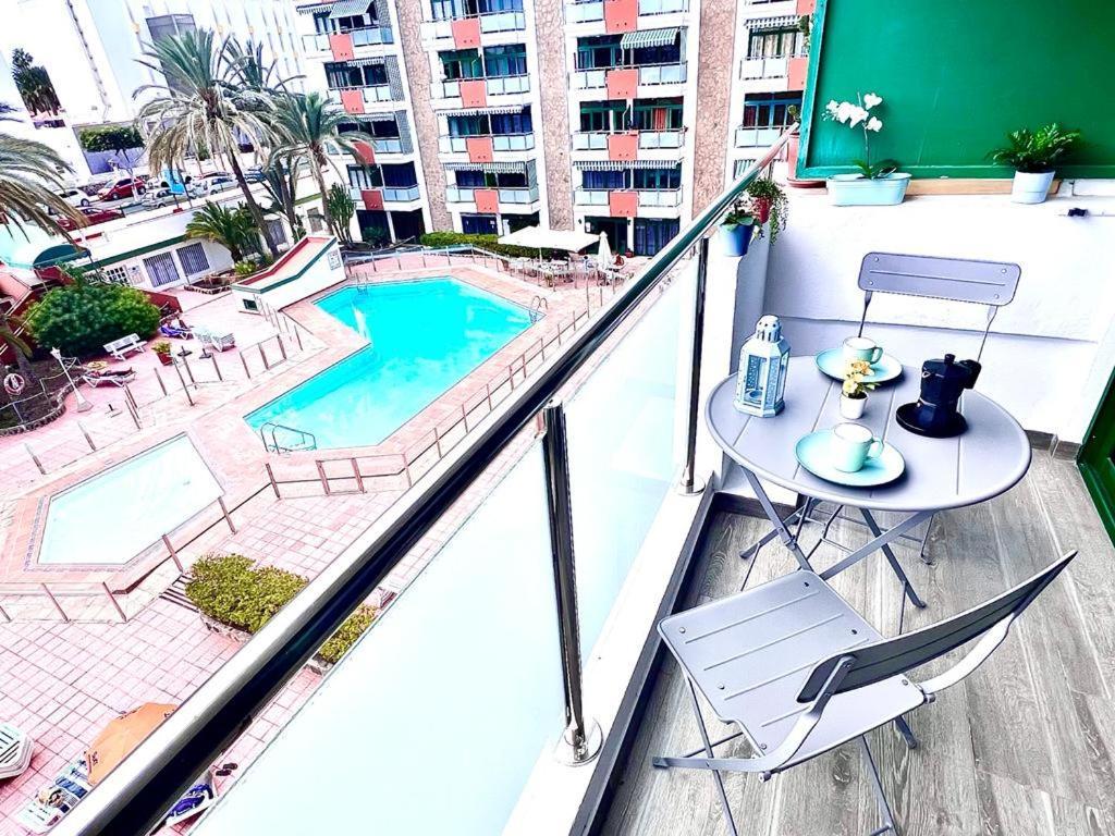 Fm Beach Home - Renovated Apartment With Swimming Pool Near Maspalomas Dunes & Beach Playa del Inglés Exterior foto